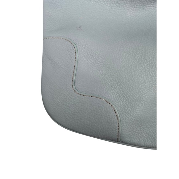 Jones New York Faux Leather‎ Shoulder Bag Purse Handbag Mint Green Medium - Picture 3 of 7